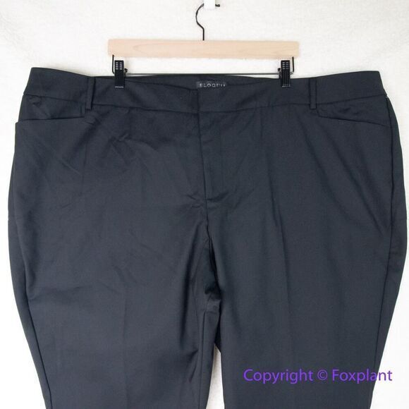 New! Eloquii black ankle‎ pants, size 18V - Picture 3 of 14